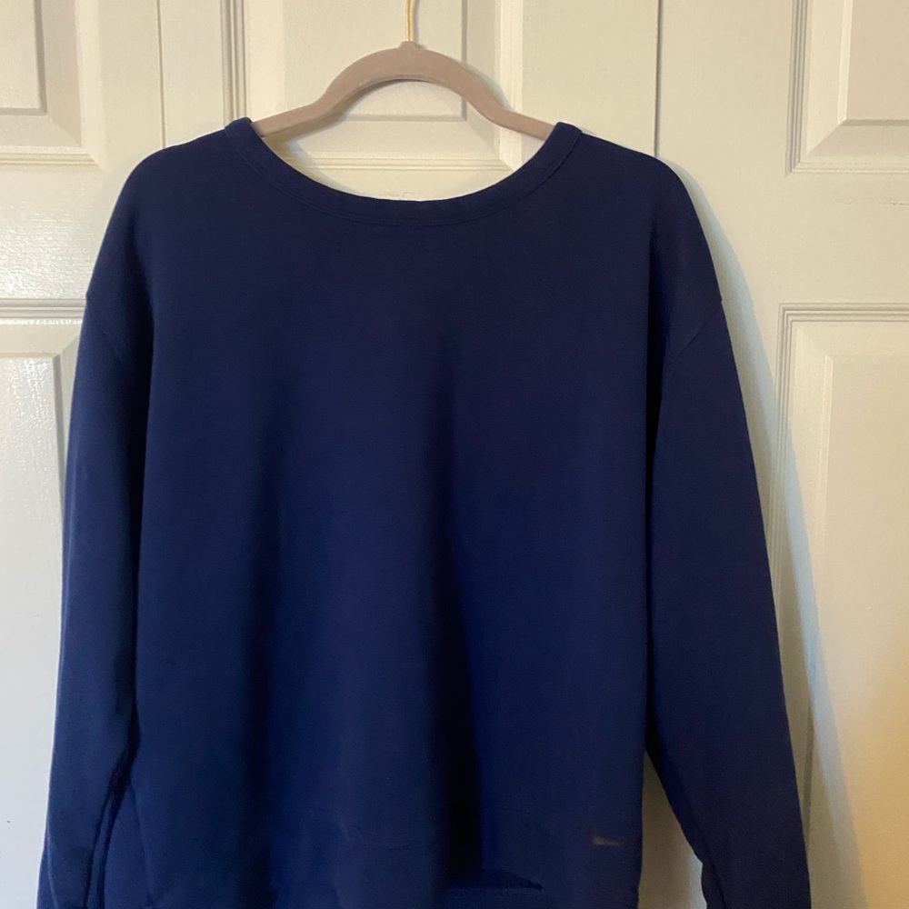 Nike open back sweatshirt